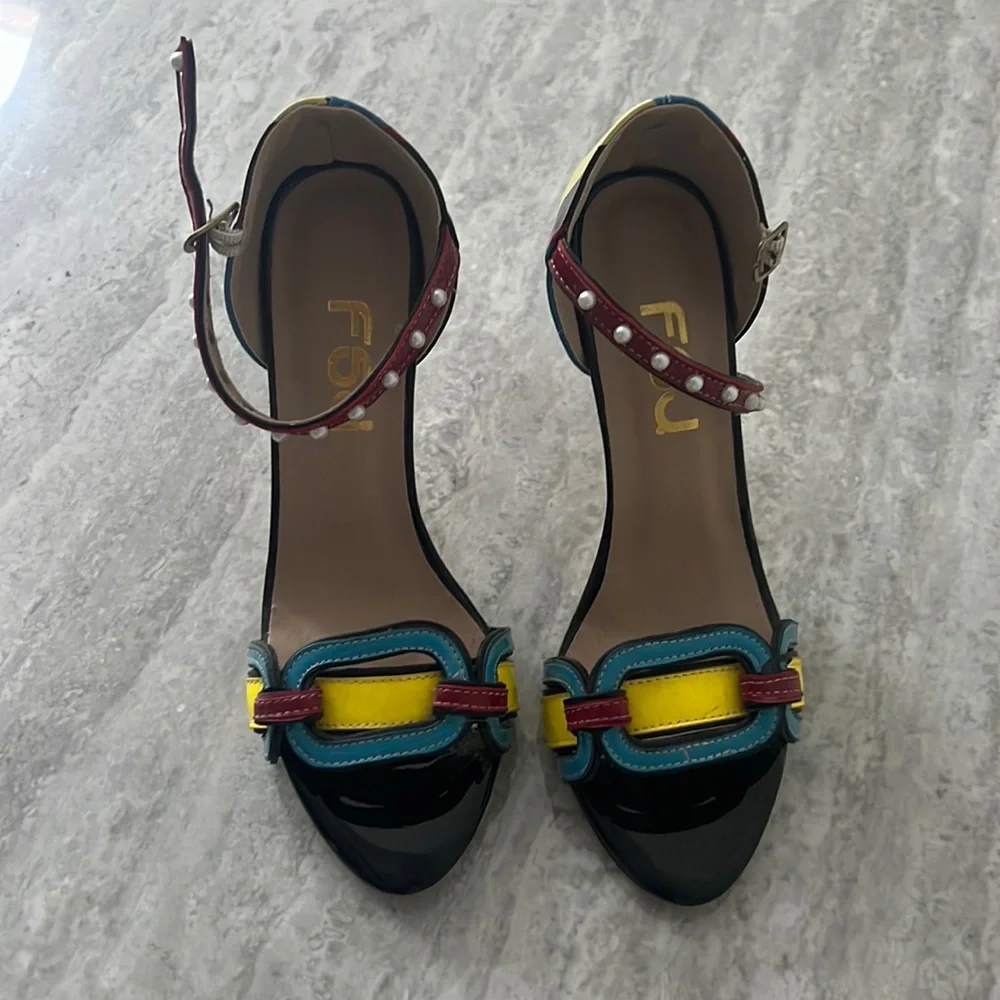 NWOT F5J open toe sandal - Picture 1 of 4